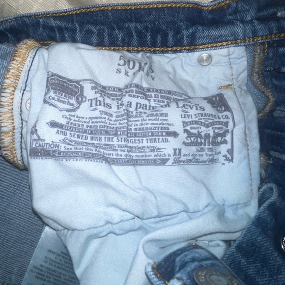 EUC Levi's 501 Men's Blue Jeans - Picture 6 of 8